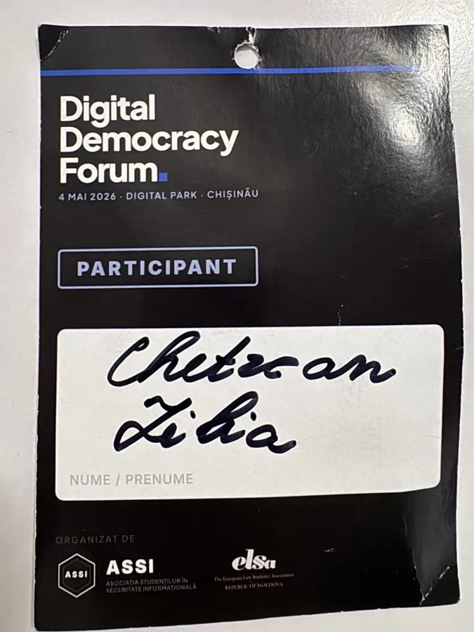 Badge Digital Democracy Forum, 4 mai 2026