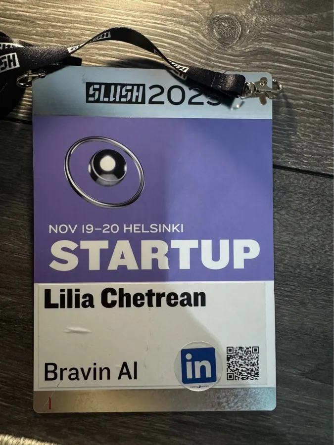 Badge Startup, Slush 2025, Helsinki