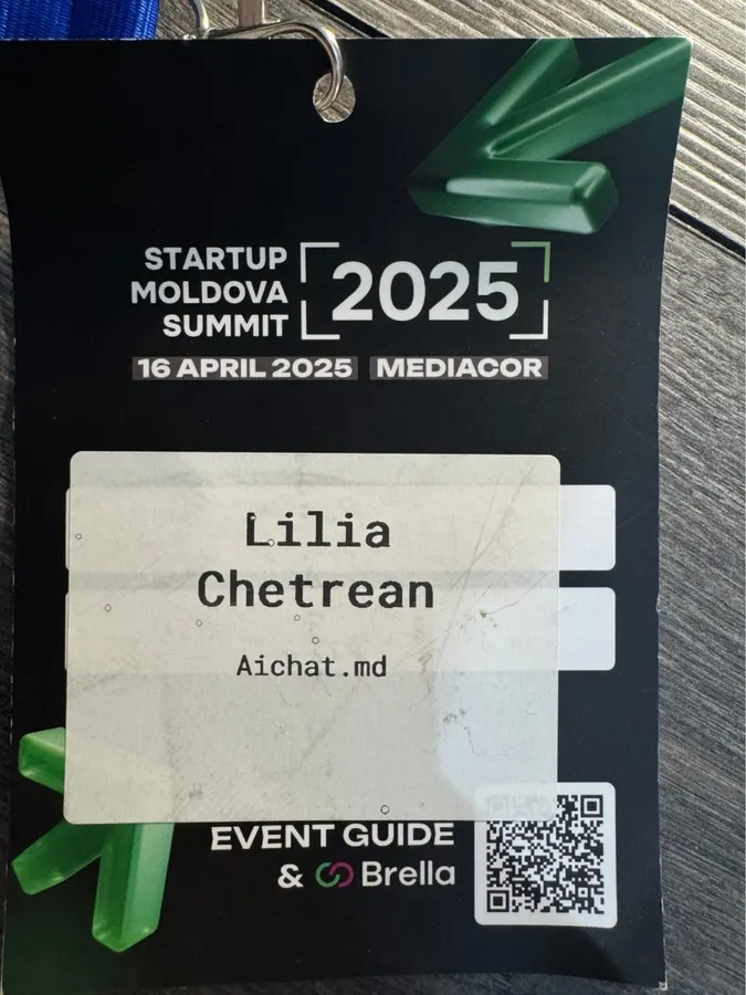 Badge Startup Moldova Summit 2025, 16 aprilie, Mediacor